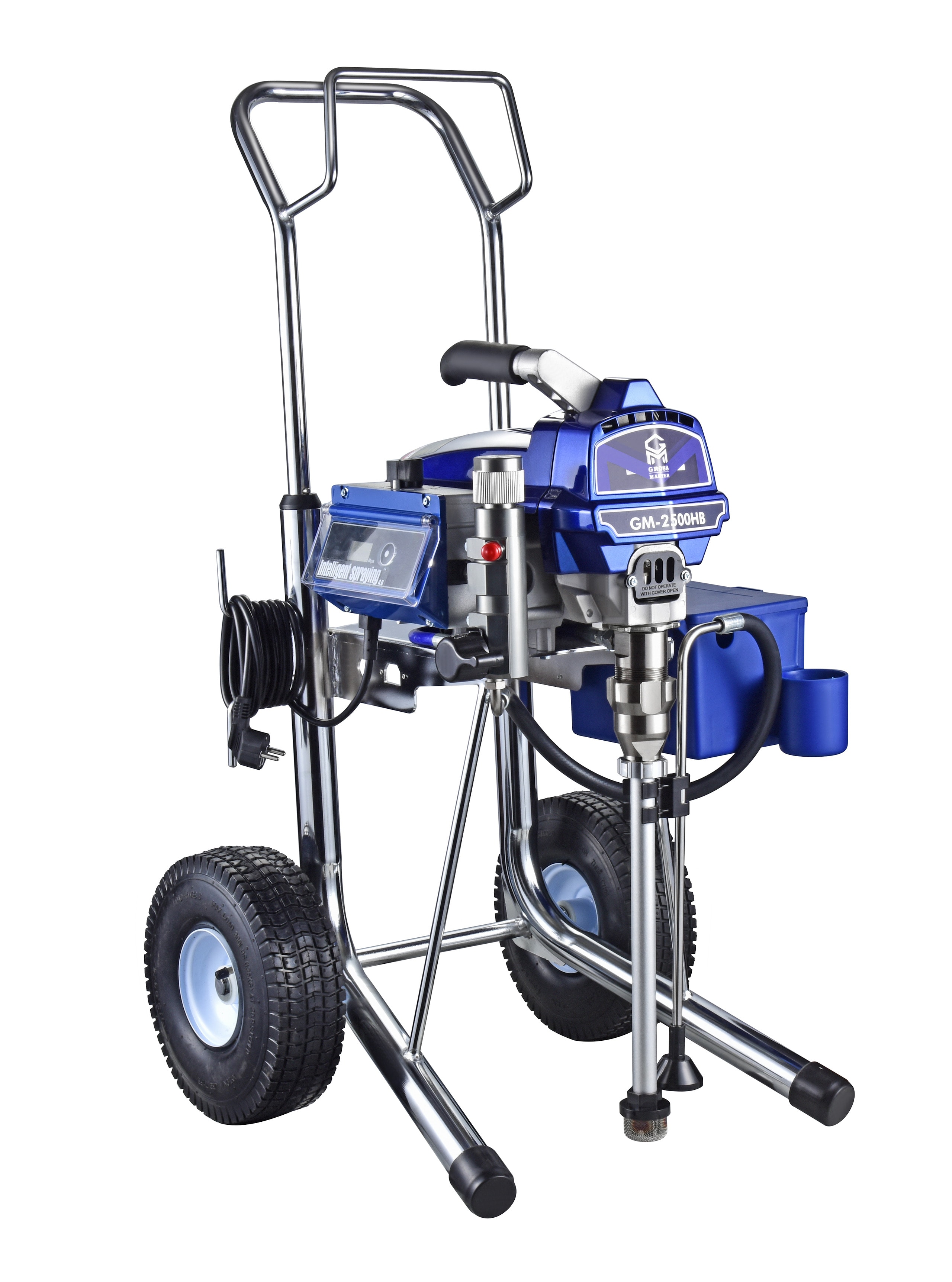 Безвоздушный окрасочный аппарат GROSS-MASTER GM2500HB на раме с колесами